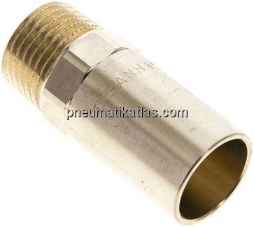 Pressfitting, Übergangsnippel 22mm außen / R 1/2" AG