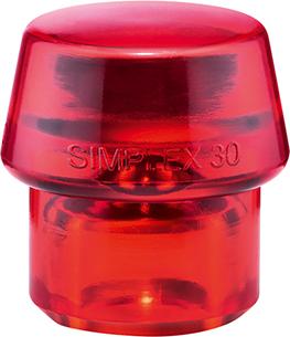 Schonhammerkopf SIMPLEX Plastik 60mm HALDER