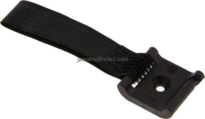 Klettbandhalter für Schläuche 6 - 35 mm, Schraubmontage