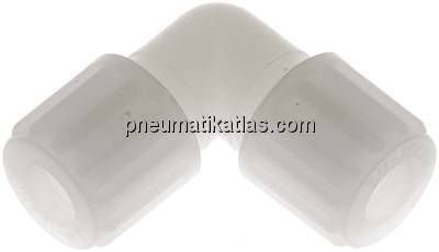 Winkel-Verschraubung 8x6mm, PVDF