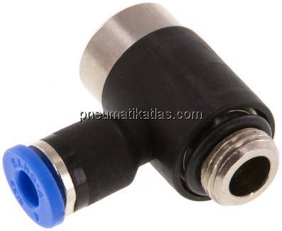 Winkel-Steckanschluss, I-Skt. G 1/8"-4mm, IQS-Standard