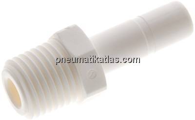 Einschraubtülle R 1/4"-5/16" (7,94 mm) Stecknippel, IQS-LE (EPDM-Dichtung)