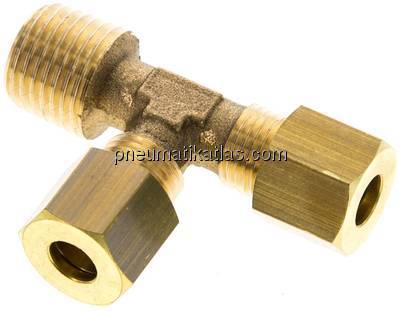 LE-Klemmringverschraubung R 1/4"-6 (M10x1)mm, Messing