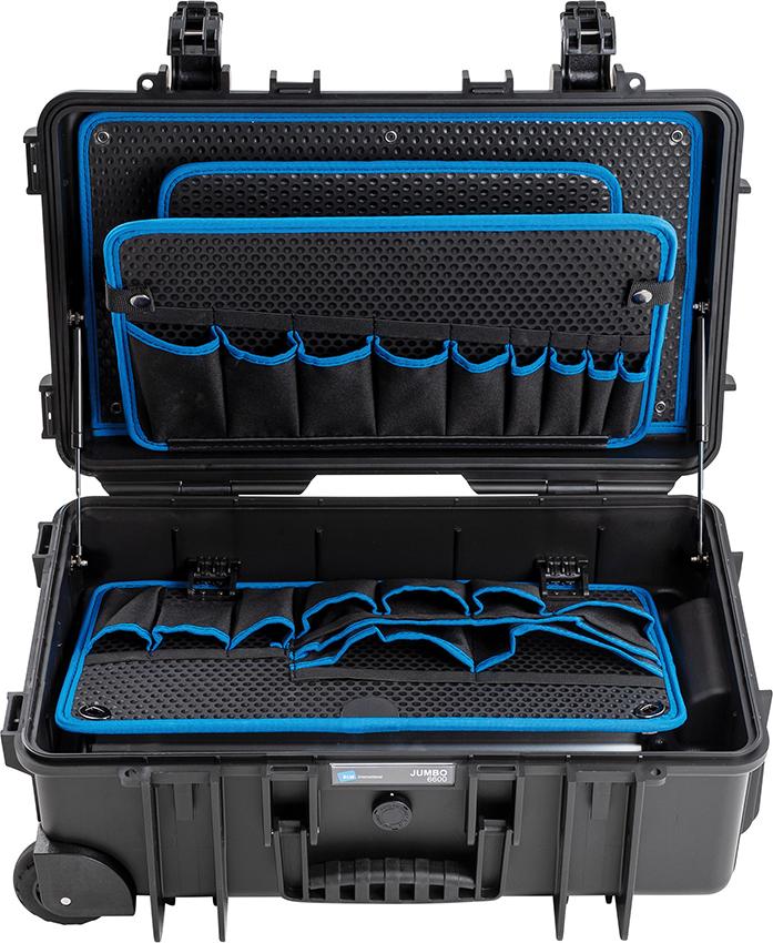 Werkzeugtrolly Jumbo 6600 500x285x185mm B+W