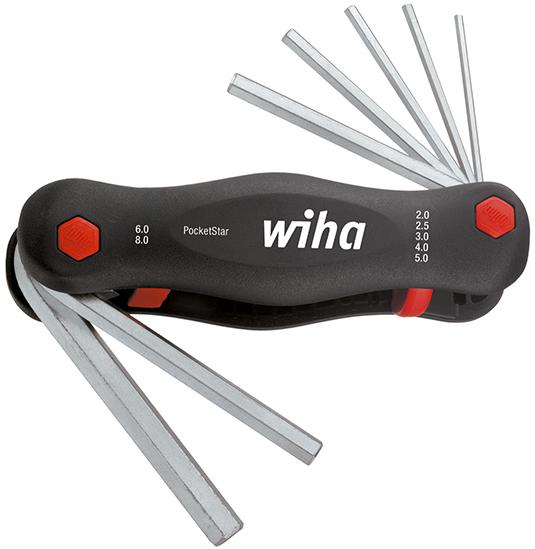 Handklapphalter 7-teilig 2-8mm PocketStar Wiha