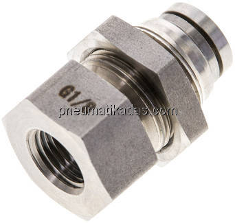 Schott-Steckanschluss mit IG. G 1/8"-6mm, IQS-ES LE