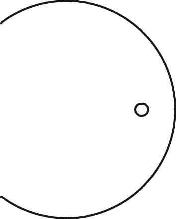 Ansatztisch lichtgrau Tropfenform