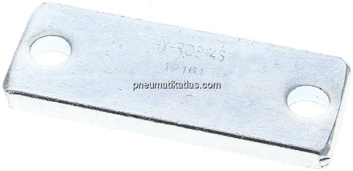 Deckplatte, Stahl verzinkt, Baugröße 4, schwere Baureihe