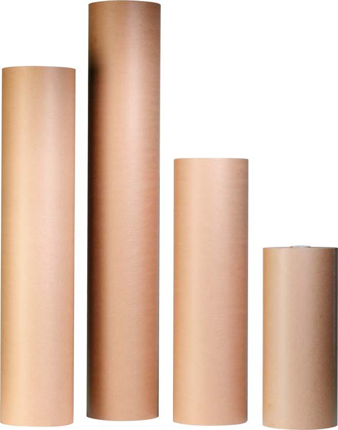 Packpapier,30 KG/Rolle, 120cm breit 80g/qm, braun