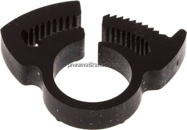 Schnapp-Schlauchschelle, Nylon, 9,1 - 10,5mm