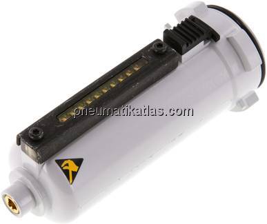 FUTURA Metallbehälter mit Sichtrohr, kein Ablass