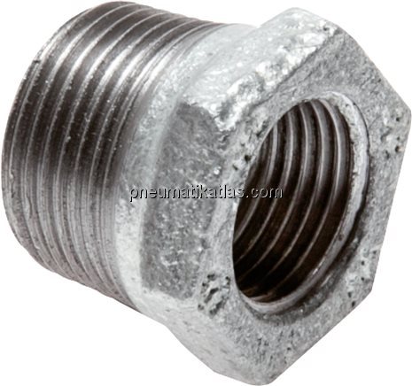 Exemplarische Darstellung: Reduziernippel mit koni