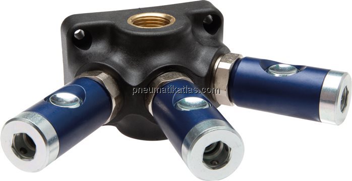 Exemplarische Darstellung: Wanddose Luftweiche, mi