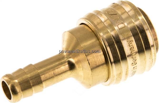 Kupplungsdose (NW7,2) 9 (3/8")mm Schlauch, Messing