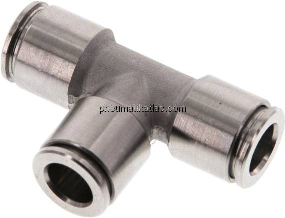 T-Steckanschluss 8mm, IQS-Edelstahl