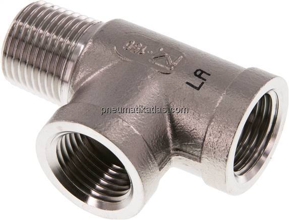 LE-Einschraubstück Rp 1/2"(IG)-R 1/2"(AG), 1.4408
