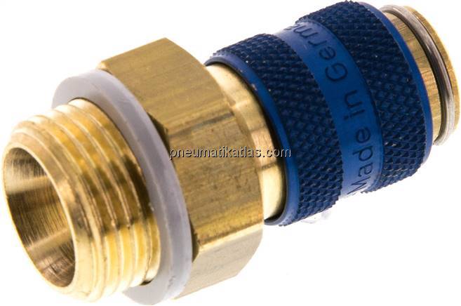 Kupplungsdose (NW5) G 3/8"(AG), Messing