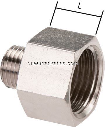 Exemplarische Darstellung: Reduziernippel mit zyli