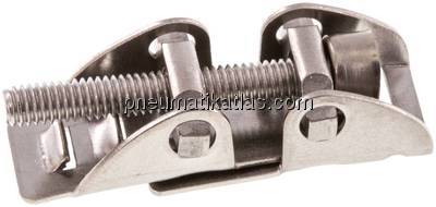 10 mm Schraubschloss über 100 mm, Edelstahl