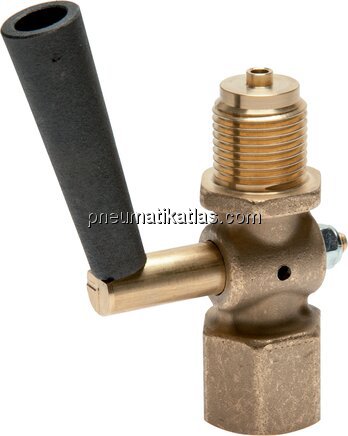 Exemplarische Darstellung: Manometer-Absperrhahn M