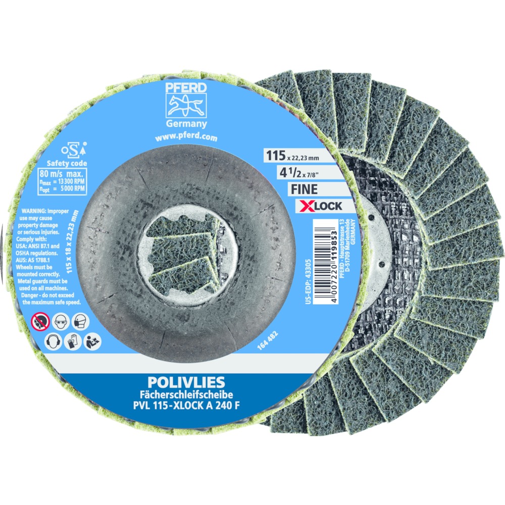 Vlieswerkzeuge PVL 115-X-LOCK A 240 F