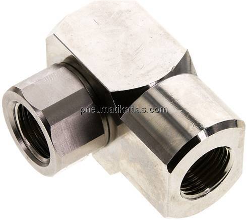 Drehdurchführung 1-fach, G 1/2", Einsatz für Vakuum