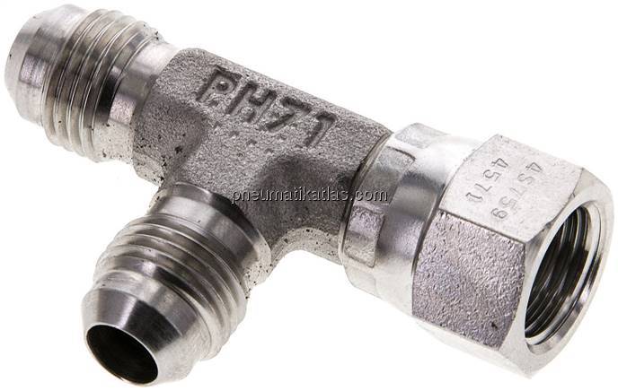 T-Verschraubung,UNF 9/16"-18 (JIC), V4A