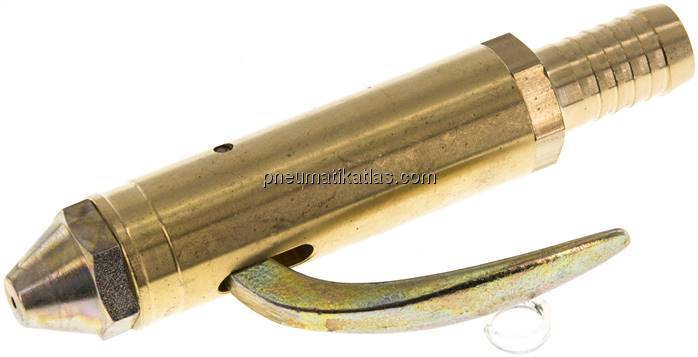 Gerader Ausblashahn, Schlauchtülle 13 (1/2")mm