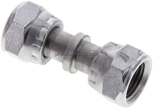 ORFS-Verschraubung UNF 9/16"-18(IG)-UNF 9/16"-18(IG)