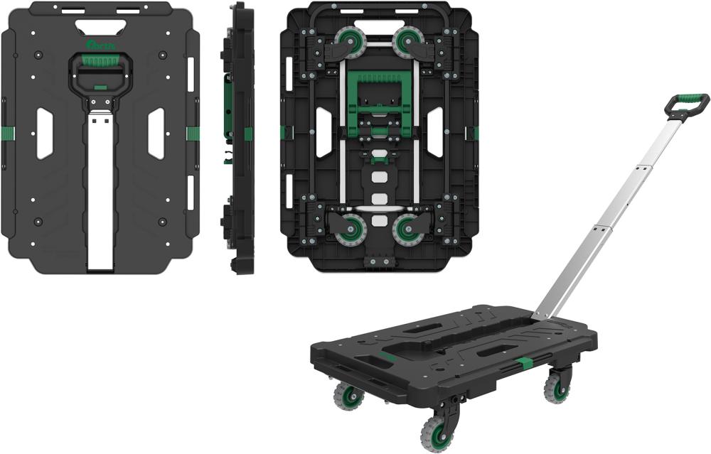 Allzweckroller 620x450mm, 137Kg Kst. 77mm, mit Griff FORTIS