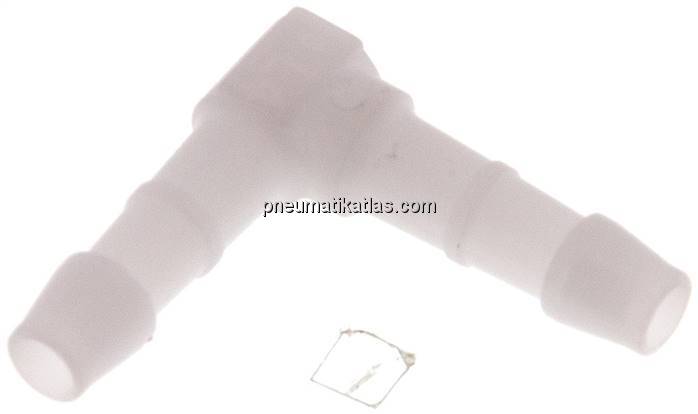 Winkel-Schlauchverbinder 4mm, POM