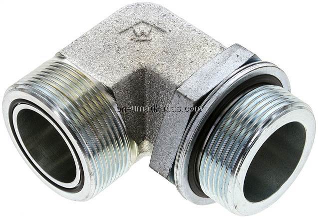 ORFS-Winkeleinschraubverschraubung UN 2"-12-G 1-1/2"