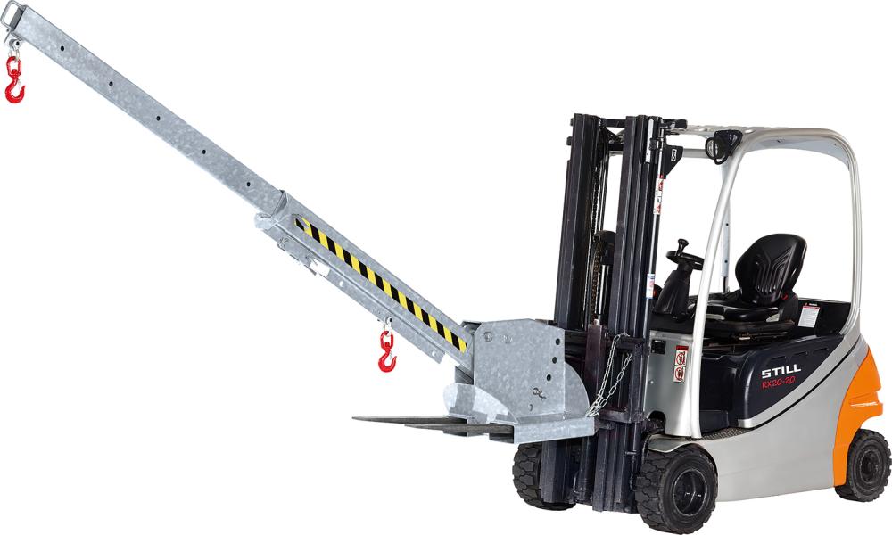 Kranarm Typ RKT-5 6-fach ausziehb.5000kg 5-fach verst. 2260-3760 verzinkt