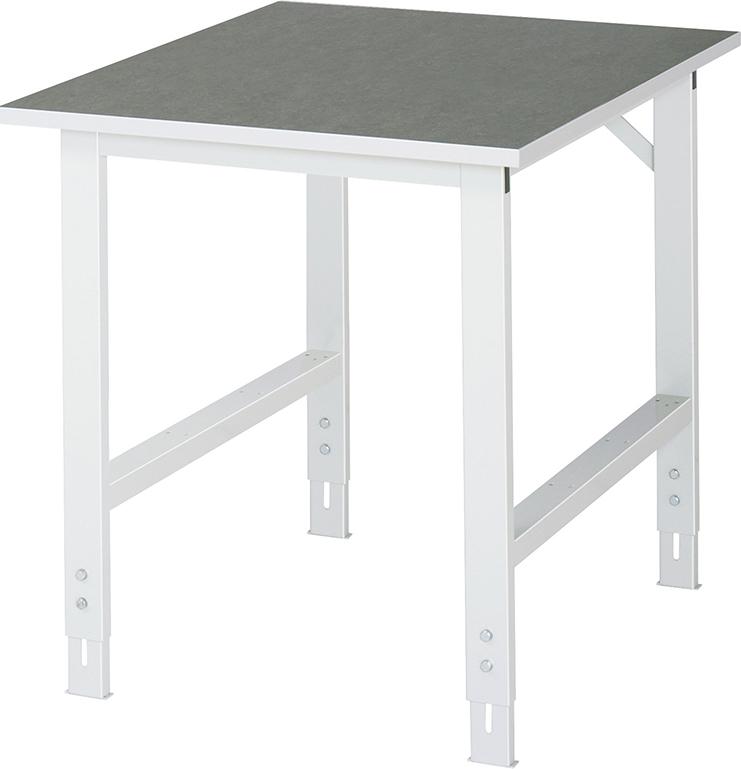 Arbeitstisch Tom - Linoleum-Platte B750xT1000xH76 0-1080mm