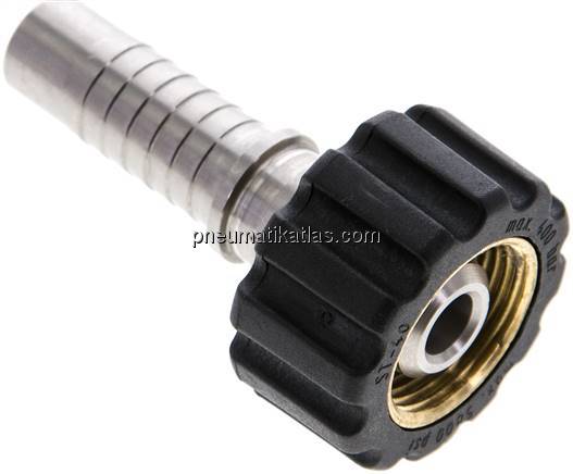 Pressanschluss DKW, M 22x1,5, Edelstahl