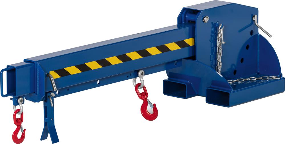 Kranarm Typ RKT-8 6-fach ausziehb.8000kg 5-fach verst. 2260-3760 RAL 5010 enzianblau