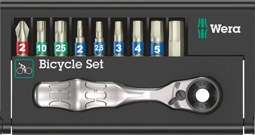Bit-Satz Bit-Check Bicycle Set 9 9-teilig Wera