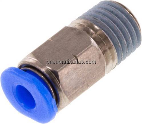 Gerader Steckanschluss NPT 1/16"-1/8" (3,17 mm), IQS-Inch