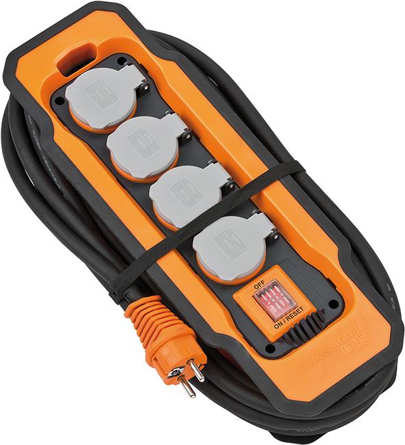 Steckdosenleiste 4-fach H07RN-F3G2,5 5m professionalLINE Brennenstuhl