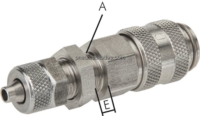 Exemplarische Darstellung: Kupplungsdose mit Überw