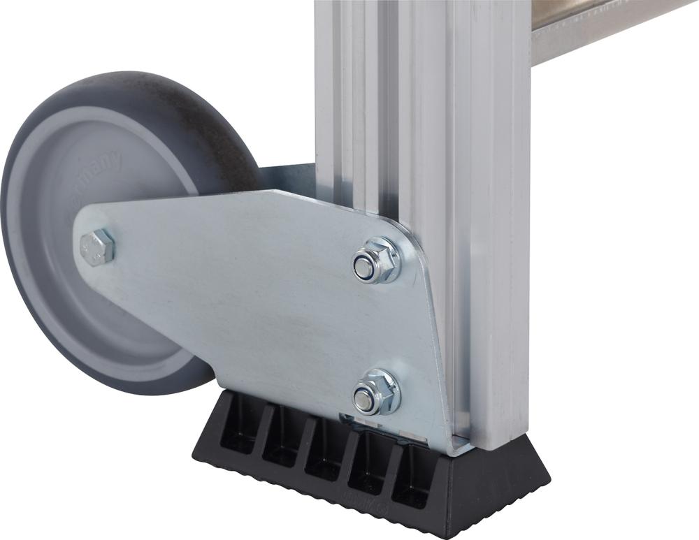 Treppenpodest fahrbar 45G5 Stufen 1000 mm breit Höhe 0,99 m