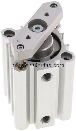 Kurzhubzylinder, verdrehgesichert, 40,Hub 40mm