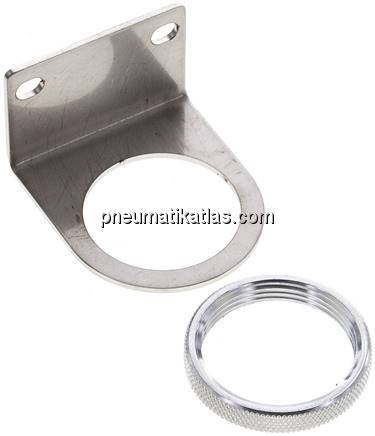 HALTEWINKEL UND MUTTER FÜR R 014 ES