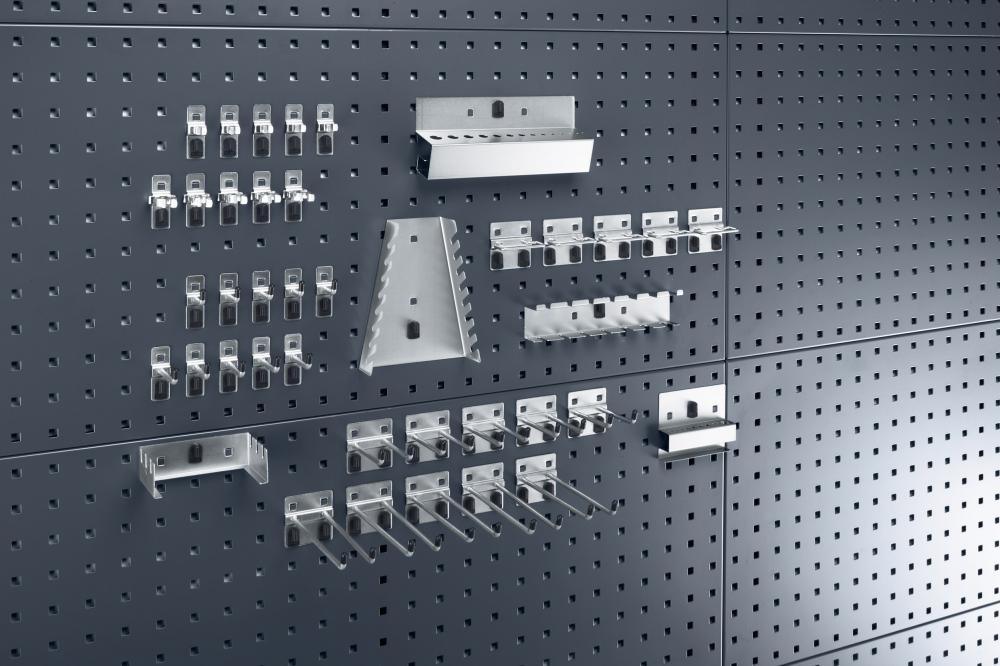 Hakensortiment 40-teilig für Lochplatten für Lochplatten bott