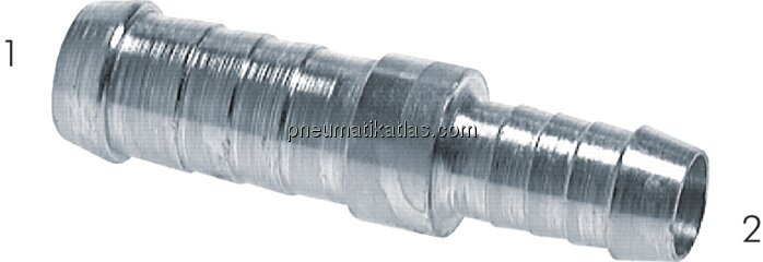 Exemplarische Darstellung: gerader Schauchverbinde