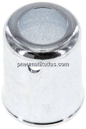 Schlauchhülse für Niederdruckschlauch DN6(12 - 12,5mm) Stahl