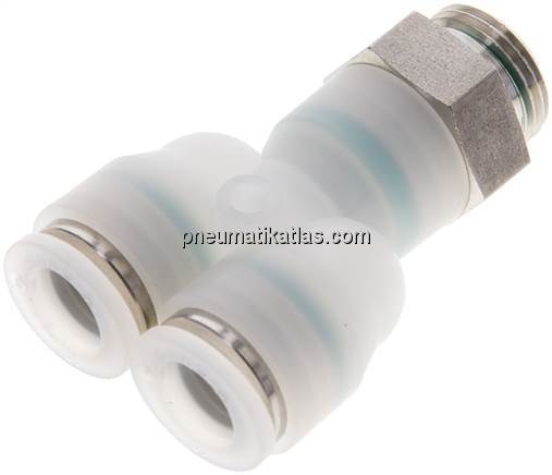 Y-Steckanschluss G 3/8"-10mm, IQS-PVDF