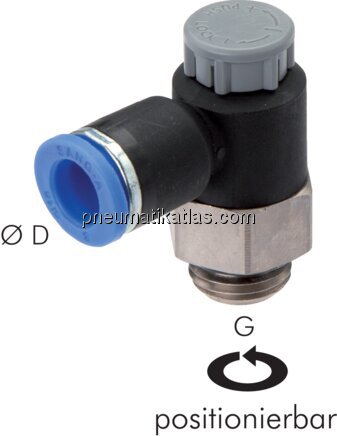 Exemplarische Darstellung: Drosselrückschlagventil