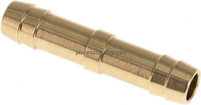Schlauchverbindungsrohr 9 (3/8")mm-9 (3/8")mm, Messing