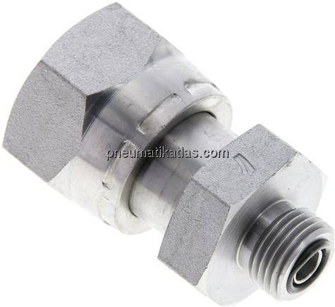 ORFS-Verschraubung UN 1-3/16"-12(IG)-UN 11/16"-16(AG)